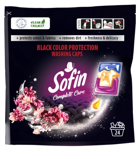 SOFIN Kaps. Pra. Compl. Care & Black 24szt /6 540 SOFIN Kaps. Pra. Compl. Care & Black 24szt /6 540