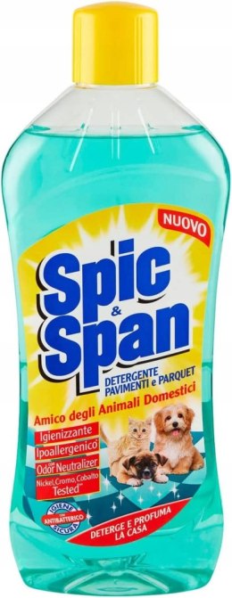 SPIC SPAN pł/podłóg 1000ml Amico Animali/12 - 8008970040523